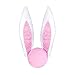 Win&Co Easter Bunny Costume Car Kit Vehicle Decorations Accessory White Pink Ears & Nose
