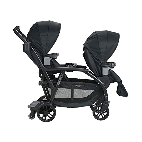 CHEAP Graco Click Connect Convertible Double Stroller + 2 Click Connect