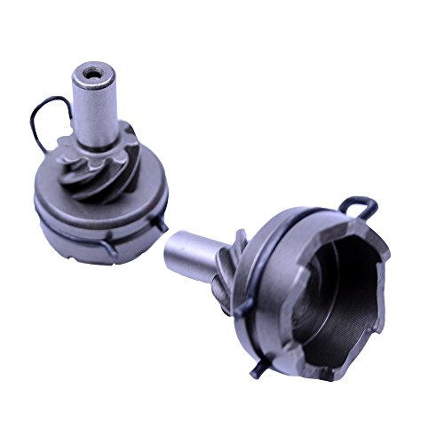 FLYPIG Engine Start Gear Kick Start Idler Gear Shaft Spring for GY6 50 139QMB 50cc Scooter Moped