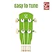 Hape Green Ukulele for Beginners| 21 Inch Ukulele Musical Instrument Toy for Toddlers and Preschoolers Age 3 Years and up