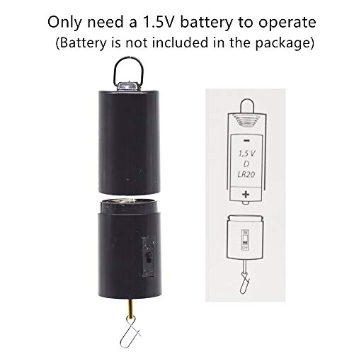 FENELY Wind Spinner Motor Battery Operated for Hanging Display Yard