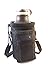 Inertia Gear 64 oz Water Bottle Holder Carrier w/Pockets Worn as a Sling or Backpack (Bottle Not Included) - Black