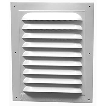Duraflo 620812 Gable Vent, 8-Inch X 12-Inch