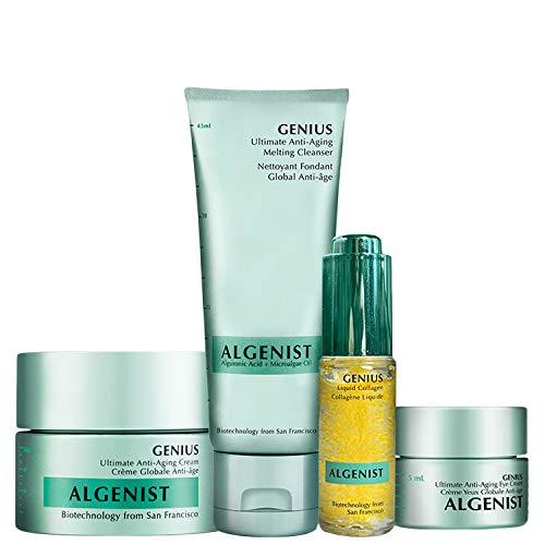 Algenist Pure GENIUS Collection Kit Liquid Collagen, Ultimate Anti