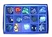 American Educational 2380 15 Piece Fluorescent Minerals Short Wave Collection