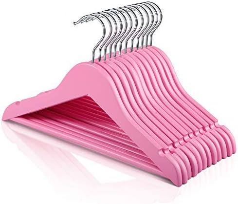 pink childrens hangers