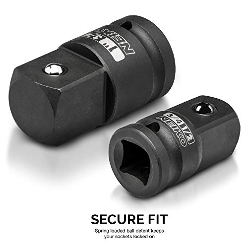 NEIKO 30223A Complete Impact Adapter and Reducer Set 8 Piece