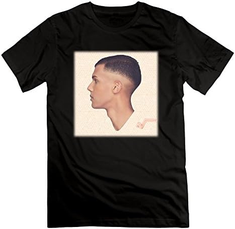 LaviV Men's Stromae Racine Carree Quand C'est Batard T-shirts L Black
