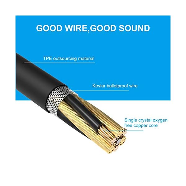 Earphones-JKSWT-Wired-Earbuds-with-Built-in-Microphone-and-Noise-Reduction-Function-In-Ear-Headphones-with-35mm-Headphone-Port-Device-Compatibility JKSWT Earphones, Wired Earbuds with Microphone and Volume Control, High Definition,Powerful Bass Sound, In-Ear…