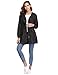 Abollria Womens Outdoor Waterproof Lightweight Windbreaker Raincoat Hooded Rain Jacket