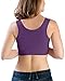 Kindred Bravely Extra Soft Organic Cotton Busty Wireless Nursing Sleep Bra | Maternity Bra for E, F, G Cup (Purple, Large-Busty)