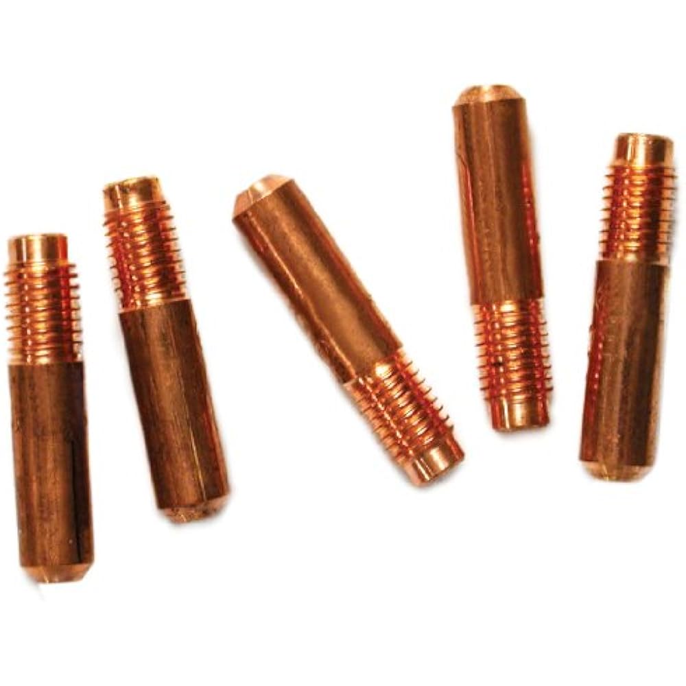 23023 .030 Inch Welder Contact Tips Hobart Style 250A 5 Pack Arc