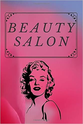 Beauty Salon Appointment Book For Salons Spas Hair Stylist