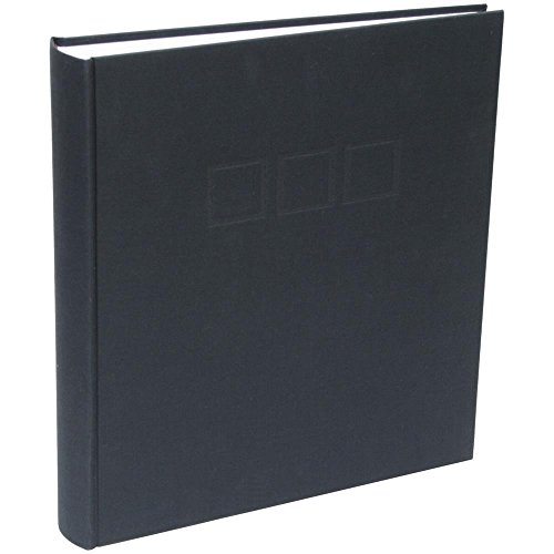 Deknudt Fotoalbum, schwarz, Leinen, 30 x 33 cm, 100 Seiten, a10d20100si