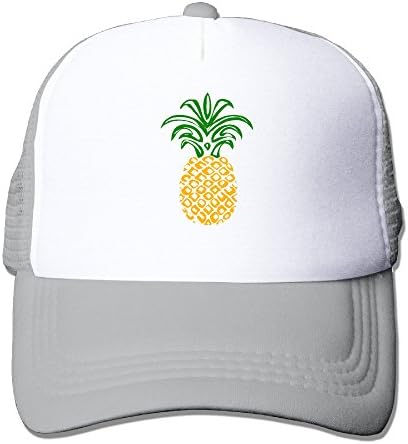Trucker Hat Unisex Pineapple Baseball Caps Adjustable Snapback One Size Ash