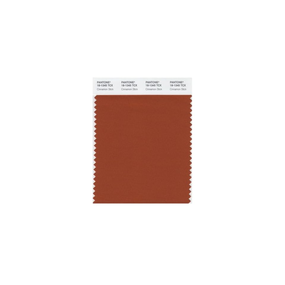 Pantone 18 1345 TCX Smart Color Swatch Card, Cinnamon Stick on PopScreen
