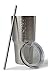 30 oz Tumbler Rambler - Frosti Vacuum Insulated Stainless Travel Mug, Lid & Straw