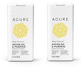 Acure Mega Moisture Shampoo - Conditioner Set Argan Oil & Pumpkin, 12oz ea Bottle