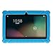 Turpro Kids' Shockproof Silicone Case for Chromo Inc 7 inch, Alldaymall A88X, Dragon Touch Y88X Plus/Y88X, VURU A33, NPOLE 7 Inch Tablet (Light Blue)