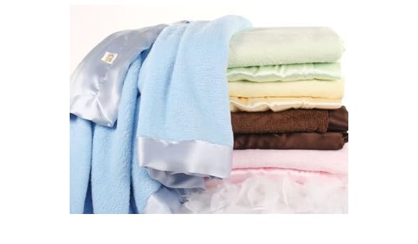 Amazon Com Comfort Silkie Luxurious Plush Satin Kids Blanket