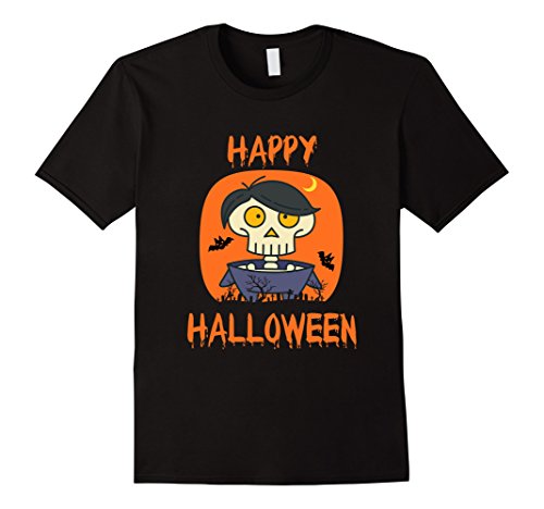 Scary Creepy Skeleton Halloween Costume Shirt
