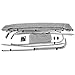 Best Choice Products SKY1161 6' 600D UV Waterproof Top 3 Bow Bimini Boat Cover with Storage Case
