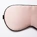 Adbama Silk Sleep Mask with Adjustable Strap - Champagne