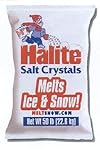 Halite Salt Crystals, Rock Salt Ice Melt, 50 Lbs