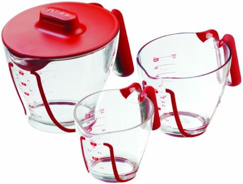 Zyliss Measuring Jug with Lid, Set of 3