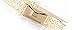 Lowpricenice Women Fashion Gold Metal Keeper Metallic Big Mirror Bow Wide Obi Belts