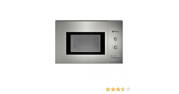 Balay 3WM360XIC - Horno Microondas 800 W, 20 l, color plata ...