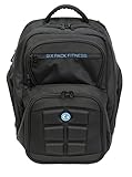 6 Pack Fitness Expedition Backpack W/ Removable Meal Management System 300 Black/Neon Blue w/ Bonus ZogoSportz Cyclone Shaker