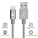 LAX iPhone Charger Lightning Cable - MFi Certified Durable Braided Apple Lightning USB Cord for iPhone 11/11 Pro Max/XS Max/X/iPad, iPod & More 2 Pack