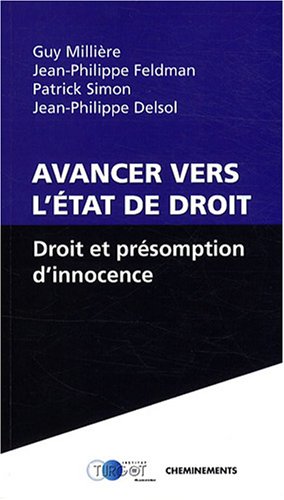 Avancer vers l'État de droit