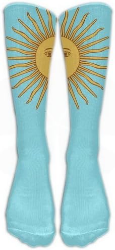Argentina Flag Sun Sky Blue Classics Stockings Long Tube Socks, Great Quality Sports Socks Perfect Gifts For Women Girls Friends Family One Size 1 Pair By Uxjam