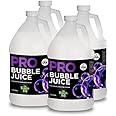 Froggys Fog - Pro Bubble Juice - Professional Bubble Fluid for All Bubble Machines and Bubblers - 4 Gallon Case
