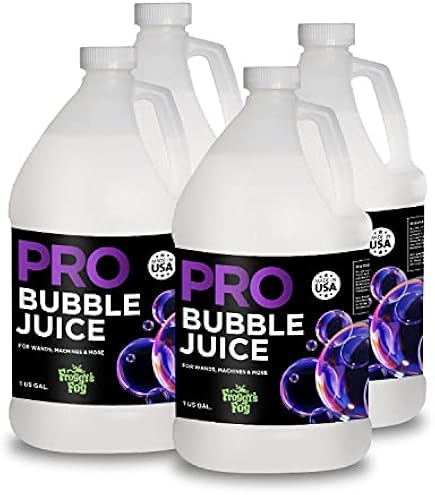 thumbnail image 2 of Froggys Fog MAX Bubble Juice - 4 Gallon Fluid For Bubble Machines 2 of 12