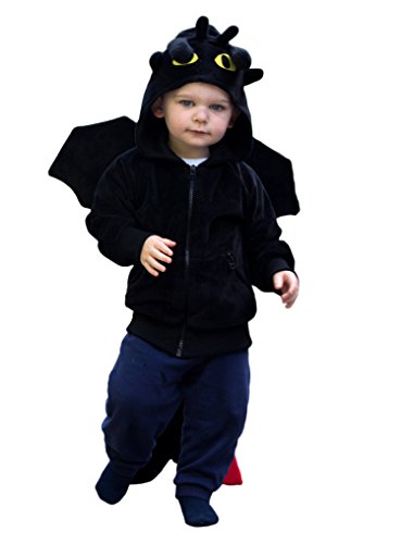 ComfyCamper Kids Dragon Costume Playclothing Dragon costumes Toothless Costumes
