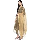Gold Moonga Silk Dupatta