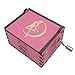 Dream Loom Wooden Music Box,Hand Crank Classical Carved Wooden Sailor Moon Musical Box,Gift for Kids,Family and Friends
