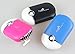 ThreeH Portable Mini Personal Fan Handheld USB Rechargeable Bladeless Air Conditioner Mute Electric Built-in Li-ion Battery Powered Desk Cooling Fan H-F015Pink
