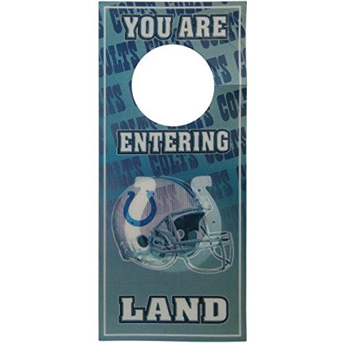 BRAX NFL Indianapolis Colts 3D Door Hanger
