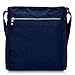 Oakarbo Nylon Crossbody Purse Multi-Pocket Travel Shoulder Bag (1301 Navy blue)