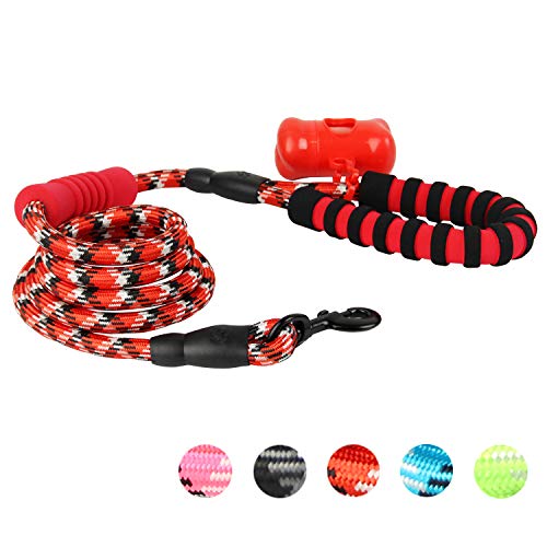 image for Trasen Pet 6FT Dog Leash Reflective Dog Leash with Comfortable Padded 