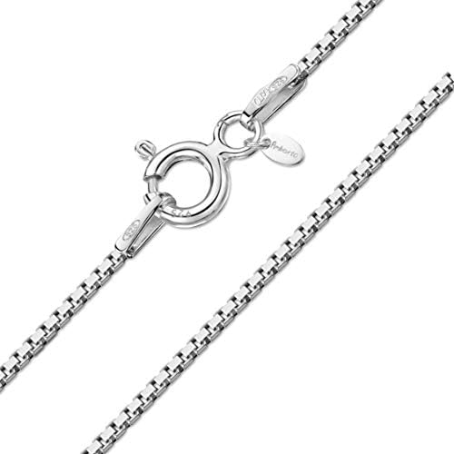 Amberta 925 Sterling Silver 1.0 mm 