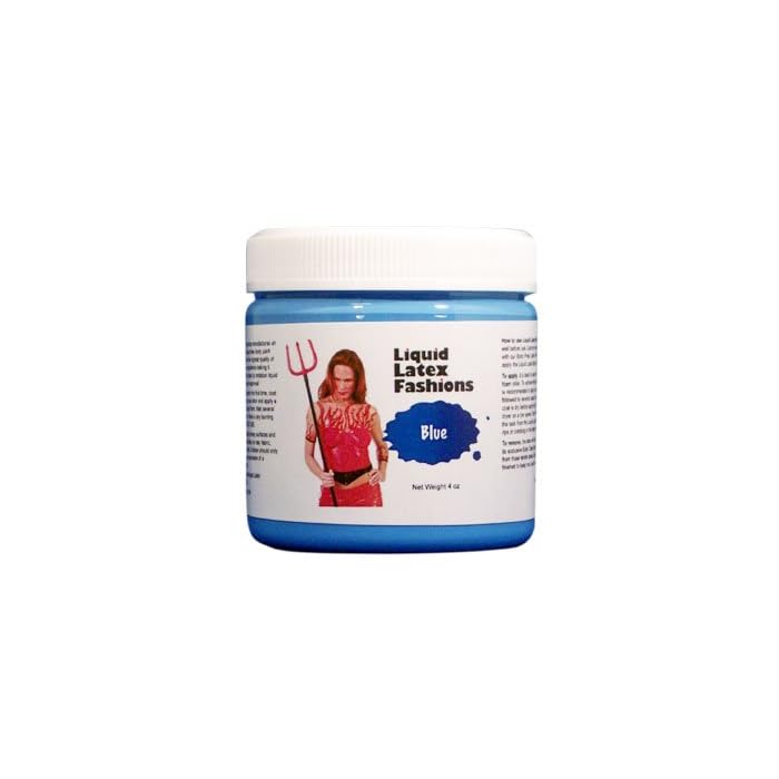Buy Liquid Latex Fashions Ammonia Free Halloween makeup Blue Easy