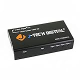 J-Tech Digital TM 4 Ports HDMI 1x4 Powered Splitter Ver 1.3 Certified for Full HD 1080P with Deep Color & HD Audio and Max Bandwidth of 10.2Gbps