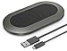 Trianium Wireless Charger, Qi-Certified Wireless Charging Pad Base Compatible iPhone 13/12/11/XS/XS Max/XR/X/8/8 Plus, 10W Fast Charger for Galaxy S21/S20/S10/S10+/S10e/S9 Note (No AC Adapter)
