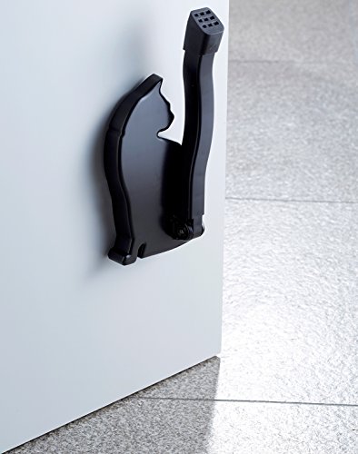 Doorstop Wedge Cat Black AKS-05 by Asahi