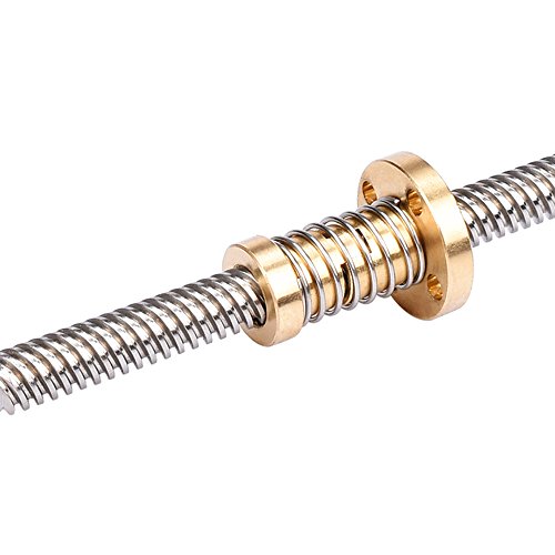 KINGPRINT T8 Anti Backlash Spring Nut Elimination Gap Nut for 8mm Acme Threaded Rod Lead Screws 3D Printer Parts - Thumbnail 4